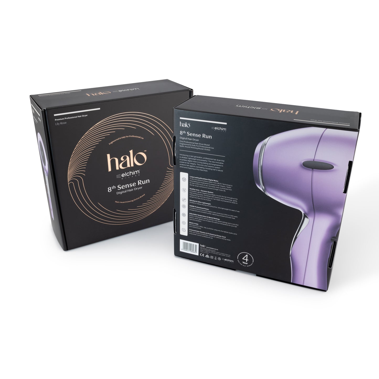 by Elchim 8th Sense Run Digital Hair Dryer - Lily Rose