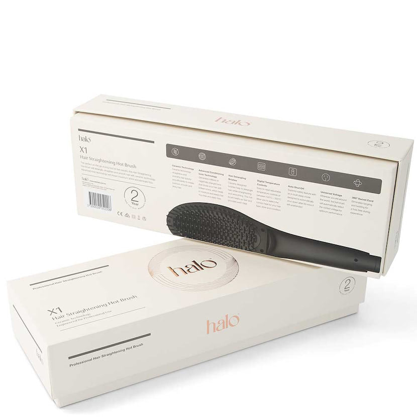 X1 Hair Straightening Hot Brush