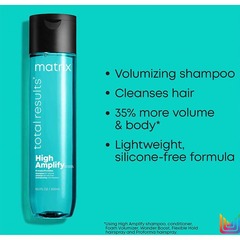 Total Results High Amplify Shampoo 300ml