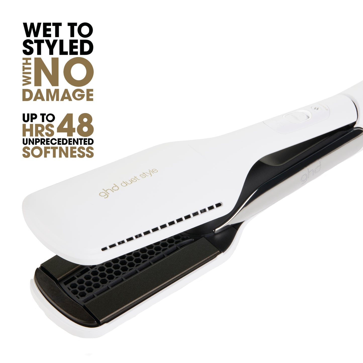 Duet Style 2-in-1 Hot Air Styler in White
