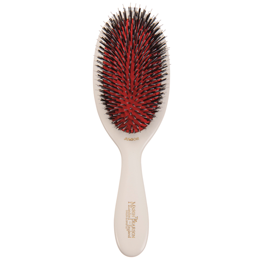 Junior Brush Pure Bristle & Nylon Mix Ivory
