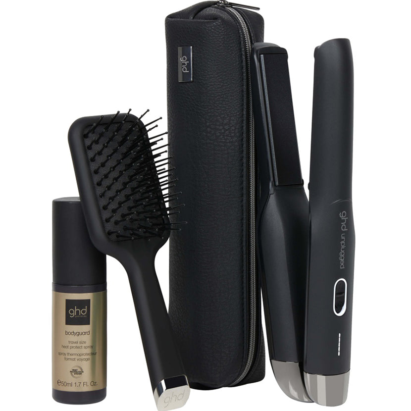 Unplugged Cordless Hair Straightener Gift Set