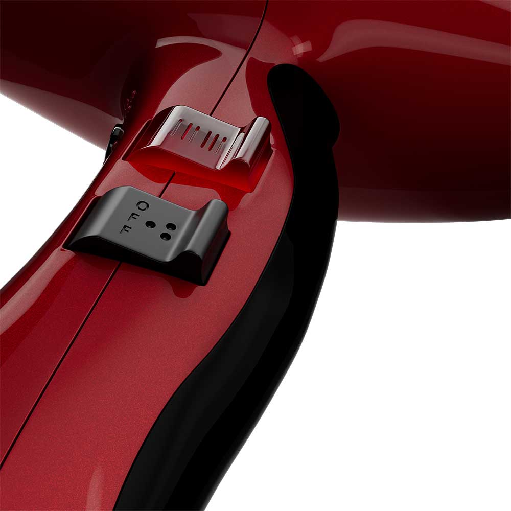 by Elchim Jennifer 3900 Ionic-Ceramic Hair Dryer - Red