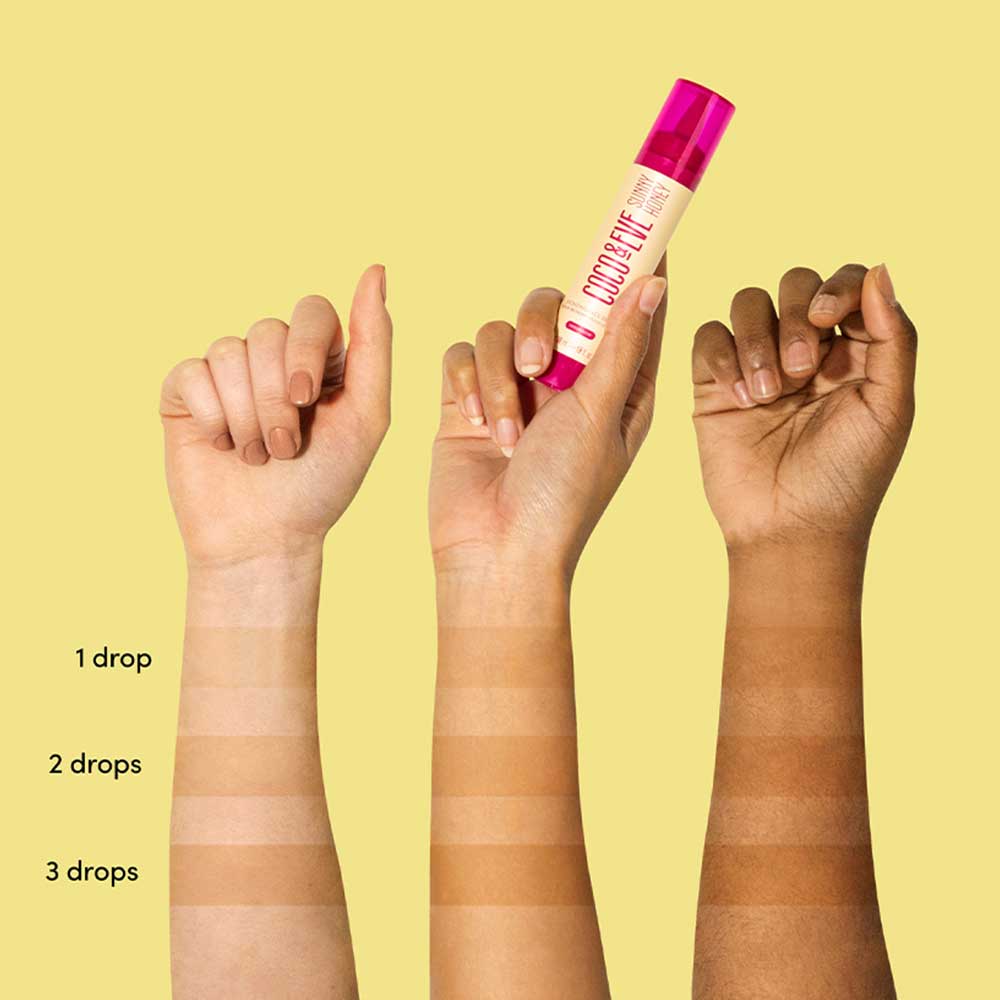 Sunny Honey Bronzing Face Drops Medium Glow shade 30ml