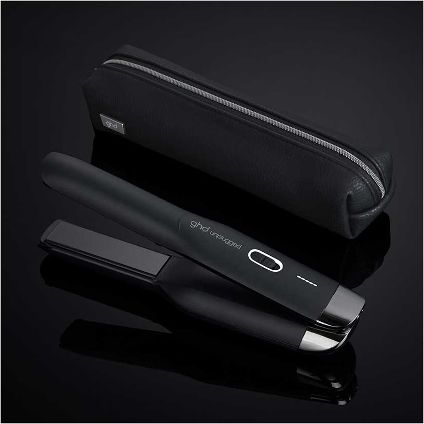 Unplugged Cordless Hair Straightener In Matte Black