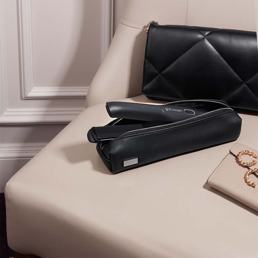 Unplugged Cordless Hair Straightener In Matte Black