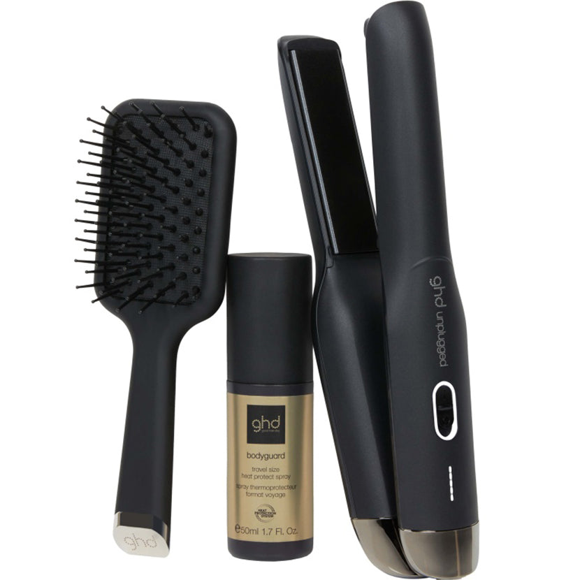 Unplugged Cordless Hair Straightener Gift Set