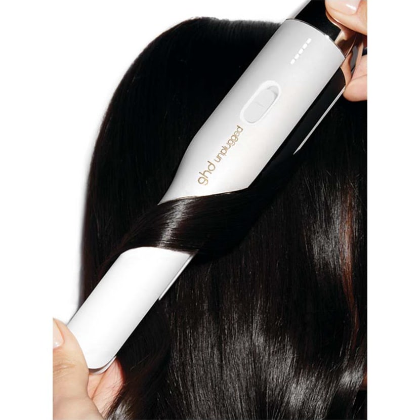 Unplugged Cordless Hair Straightener In Matte White
