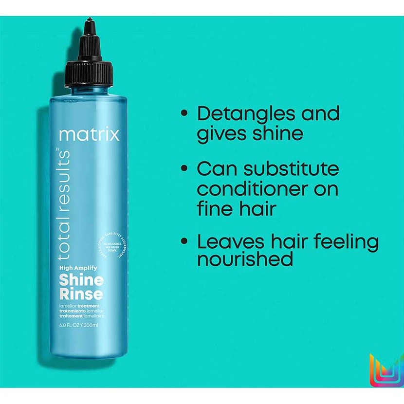 Total Results High Amplify Shine Rinse 200ml
