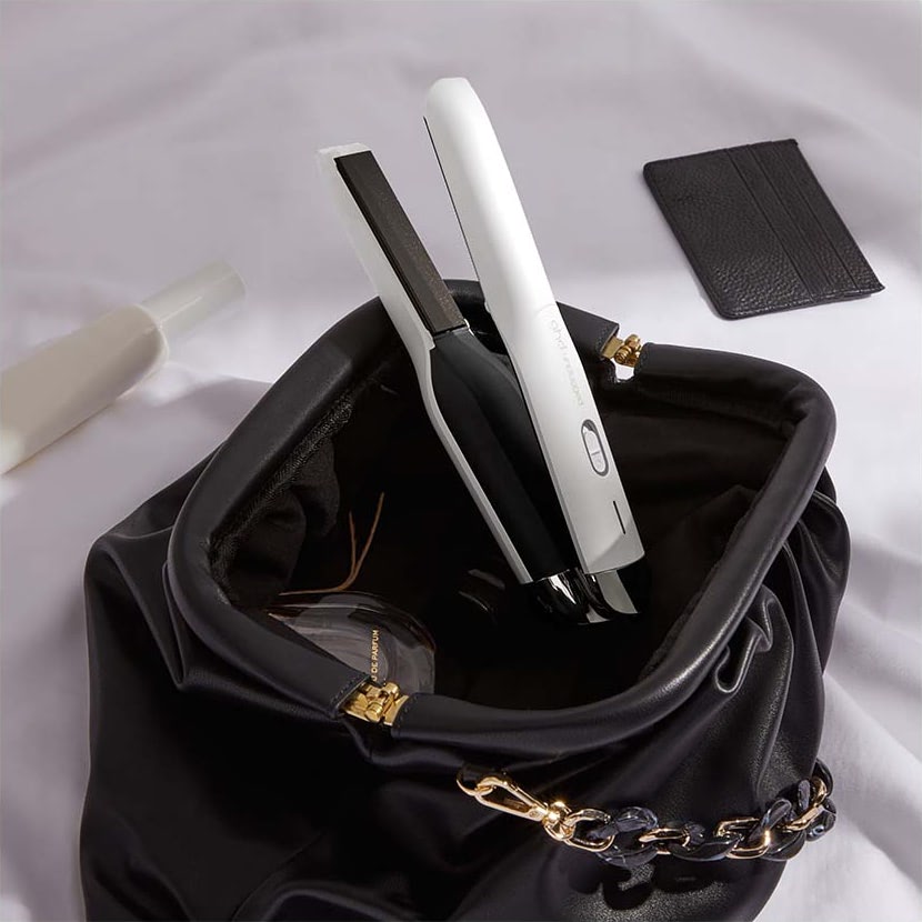 Unplugged Cordless Hair Straightener In Matte White