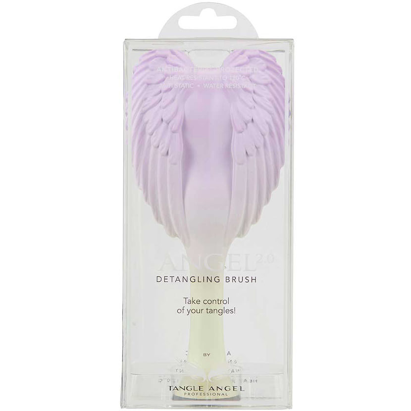 2.0 Matt Satin Hairbrush Lilac/Ivory