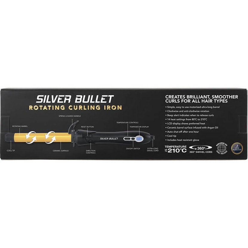 Fastlane Rotating Curling Iron Gold