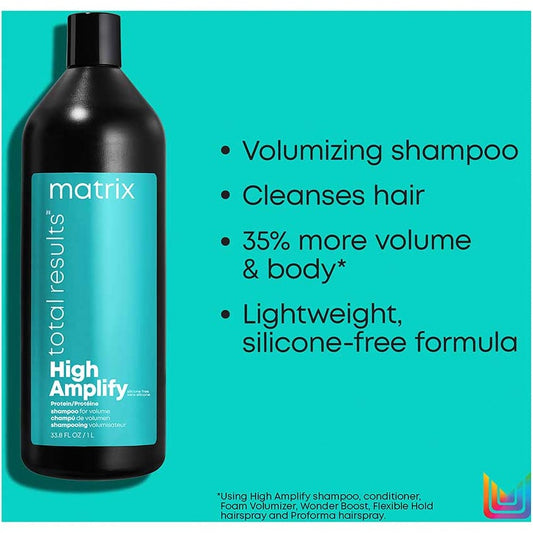 Total Results High Amplify Shampoo 1L