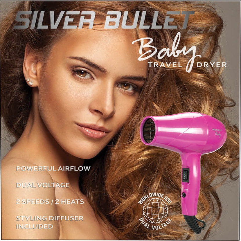 Metallic Baby Dryer 1200W - Pink