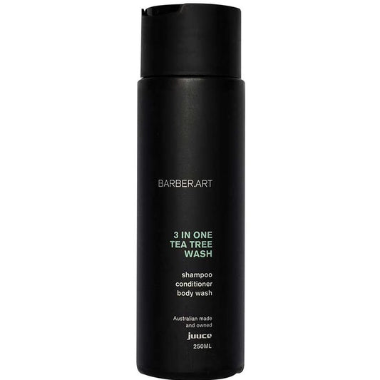 Barber Art 3 In 1 Tea Tree Wash 250ml