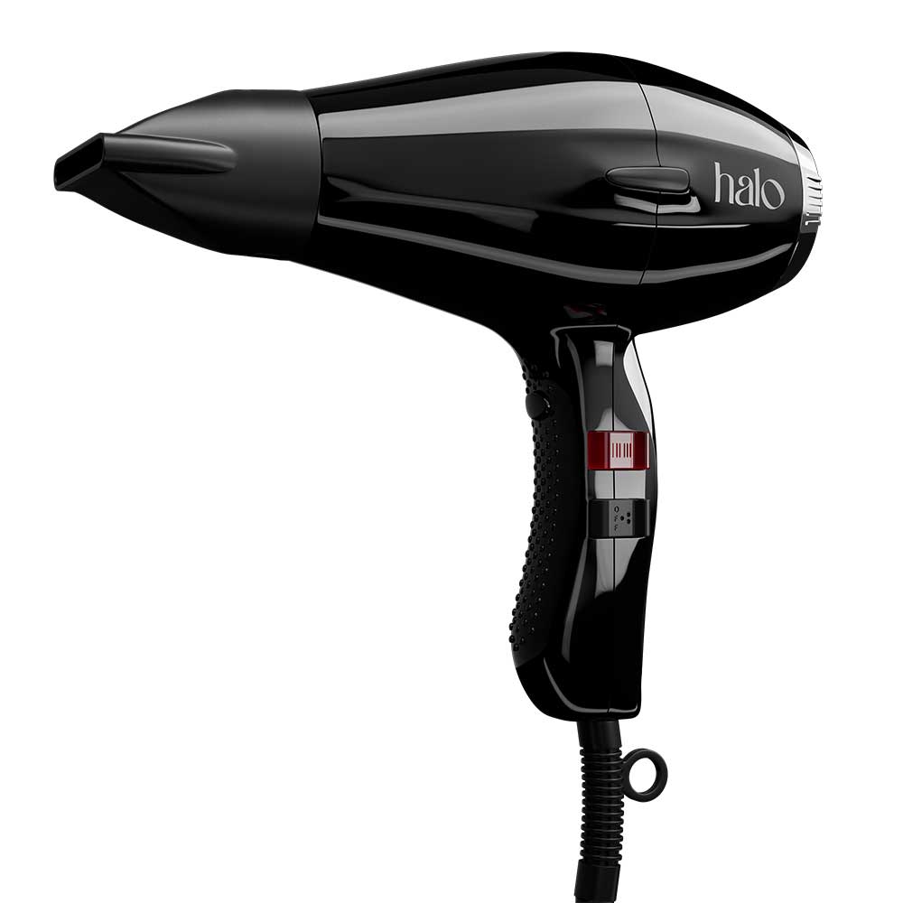 by Elchim Jennifer 3900 Ionic-Ceramic Hair Dryer - Black & Silver