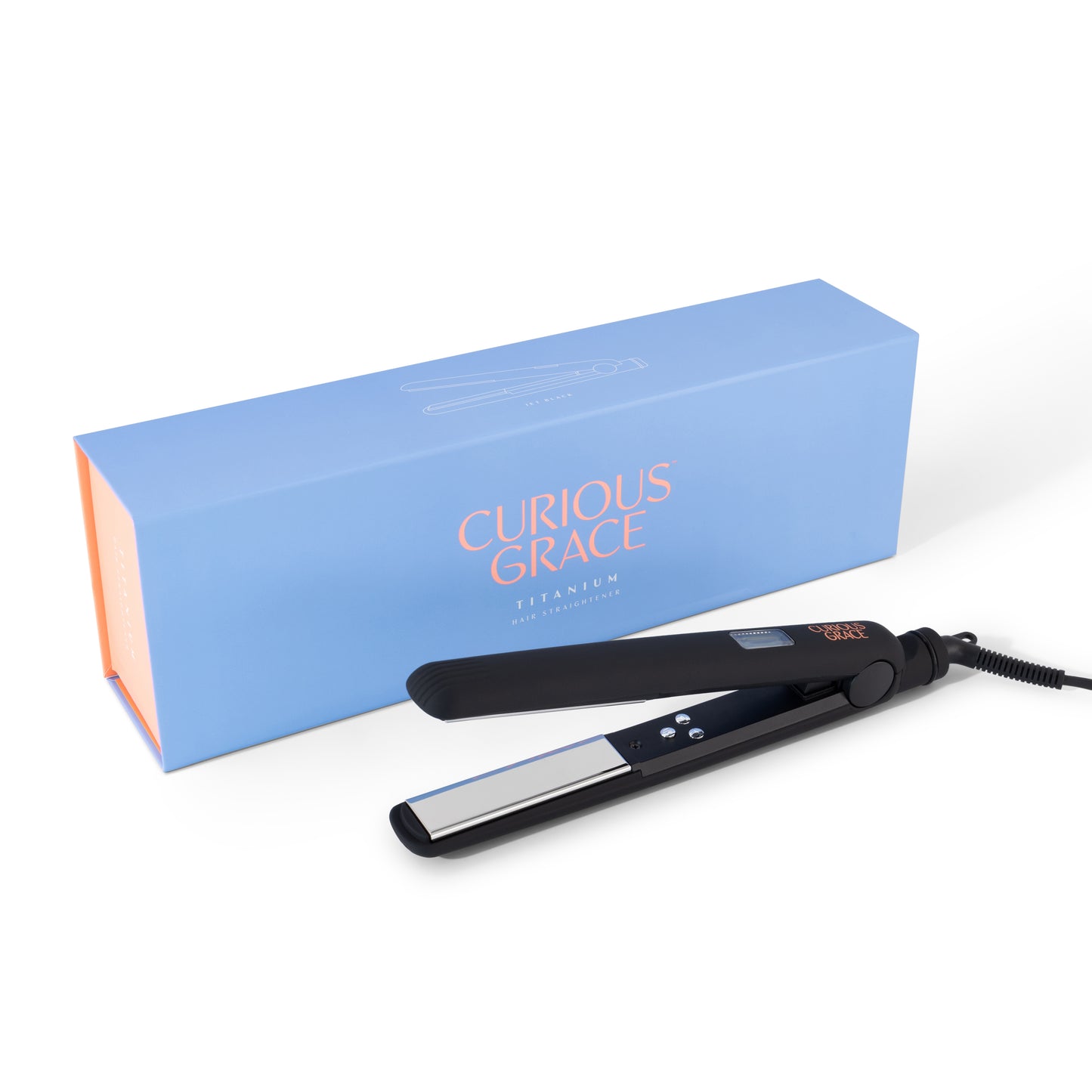 Titanium Hair Straightener - Jet Black