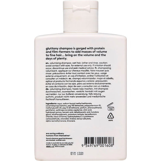 Gluttony Volumising Shampoo 300ml