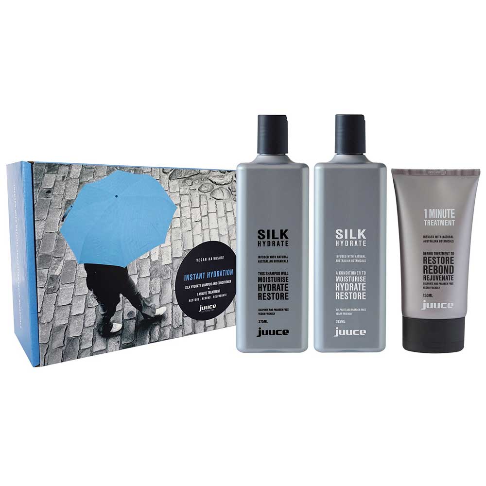 Juuce Vegan Silk Hydrate Trio Pack