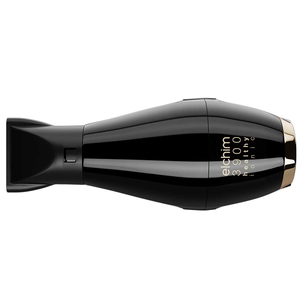by Elchim Jennifer 3900 Ionic-Ceramic Hair Dryer - Black & Gold