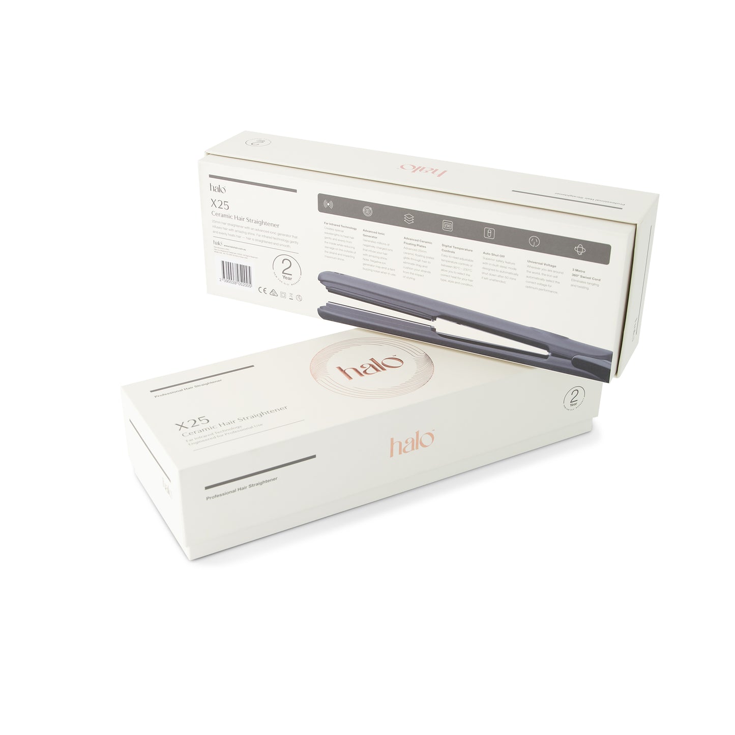 Halo X25 Ceramic Hair Straightener