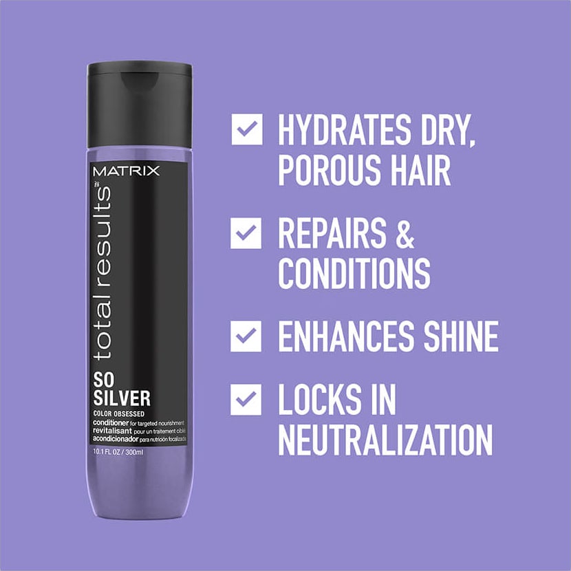 Total Results So Silver Conditioner 300ml