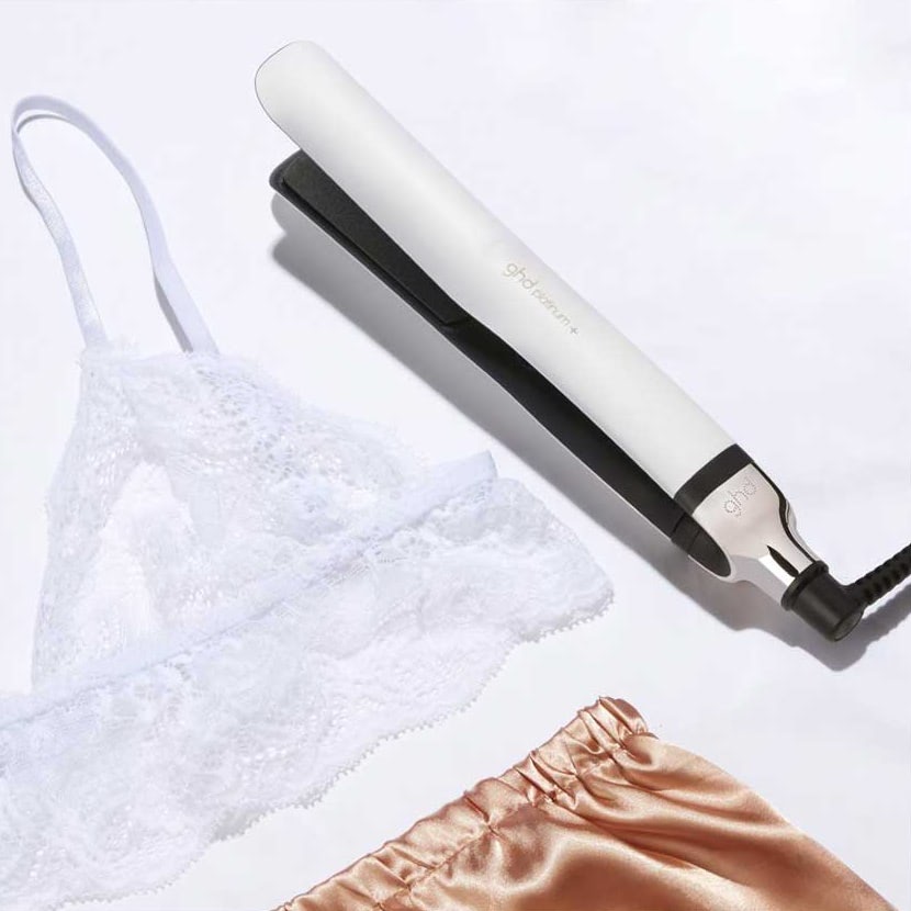 Platinum+ Hair Straightener In White
